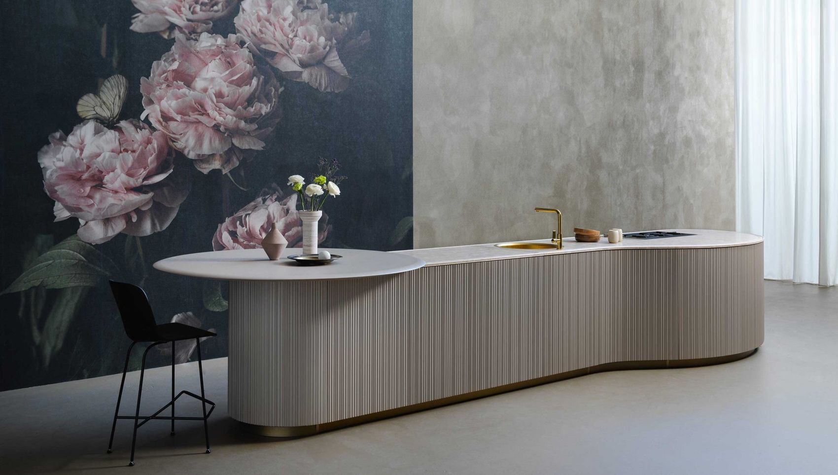 Tangram island with Groove door